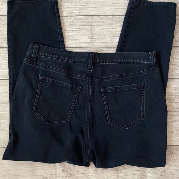 Women Style & Co High Rise Straight Leg Jeans - Picture 4 of 7